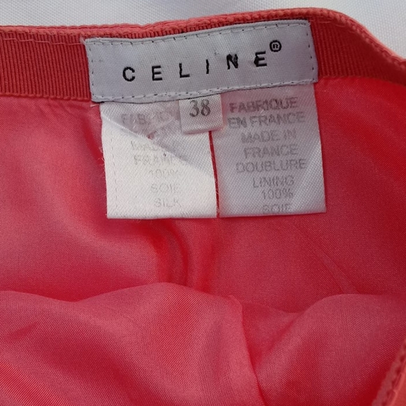 Celine Silk Hi Waist Skirt - Picture 8 of 8